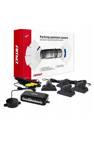 AMIO Kit senzori de parcare pentru sub cameră și afișaj LCD CAMION 19mm