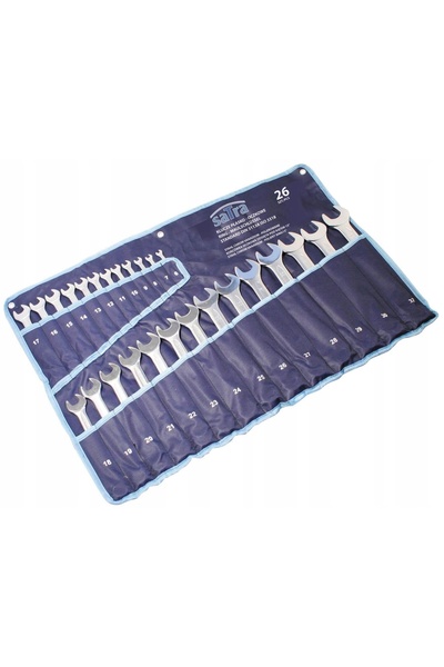 ASTA Set de chei în carcasă, chei plate 6-32mm, 26 bucăți, SATRA 0926