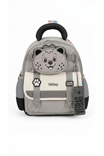 Markahit Premium  Dog Patterned Kindergarten Backpack Set – with Dog Wallet