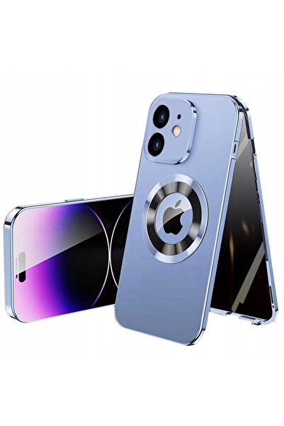 XGSM Husă magnetică DUAL GLASS pentru iPhone 12
