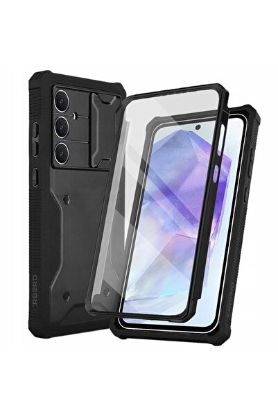 ERBORD Carcasă blindată cu protecție ecran 360 °   Husă pentru Galaxy A55 5G