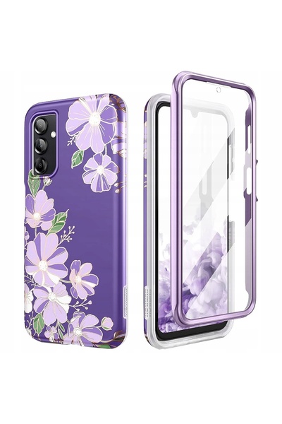SURITCH Husă tip armură pentru Galaxy A14 4G/5G cu sticlă