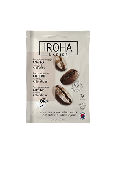 IROHA NATURE IROHA Plasturi cu cafeină pentru conturul ochilor 8 ml