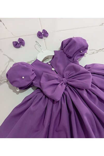 GOLD TEKSTİL Baby girl fluffy dress