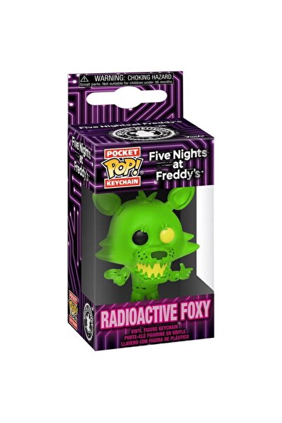 Funko Pop Breloc Pocket POP Five Nights at Freddy's Foxy Radioactiv