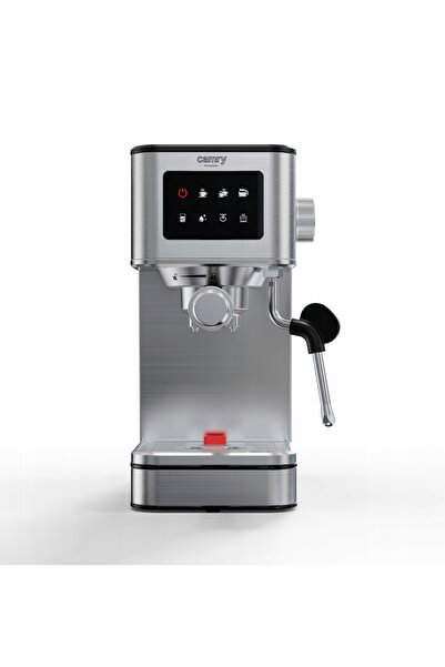 CAMRY Espressor de cafea sub presiune 20 bari, cu afișaj LCD, spumator, din oțel
