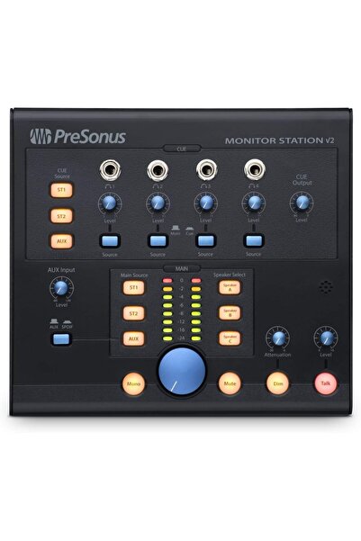 PRESONUS Monitor Station V2 Gelişmiş Stüdyo Hoparlör Kontrolcüsü