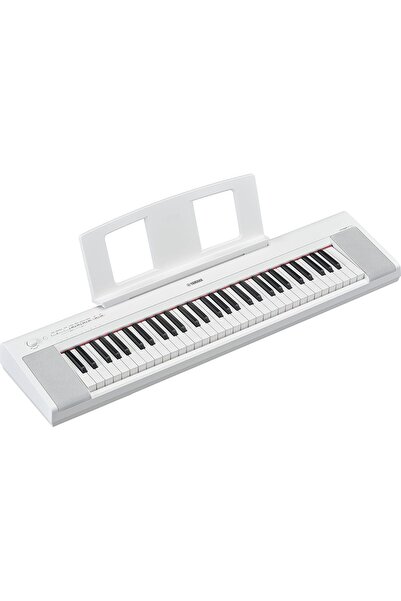 Yamaha Piaggero NP-15 61-Tuşlu Eğitim Klavyesi (Beyaz)