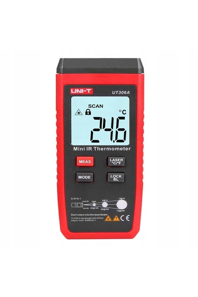 unı-t Termometru infraroșu UT306A
