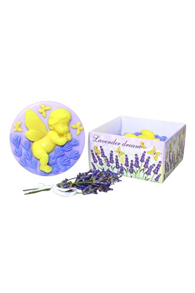 Creatii din lavanda Săpun handmade decorativ Lavandă, model Îngeraș, aromă re...