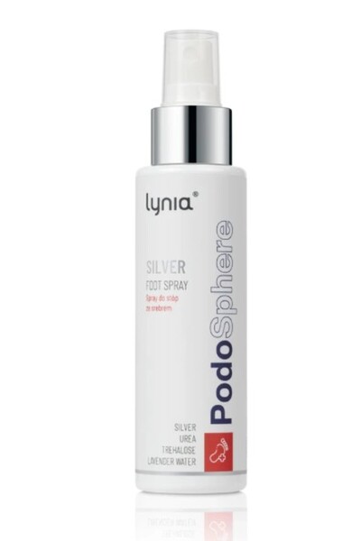 Lynia PodoSphere Spray pentru picioare cu argint 100ml