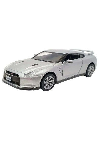 Burago NISSAN GT-R (R35) 2009 Silver 1/64