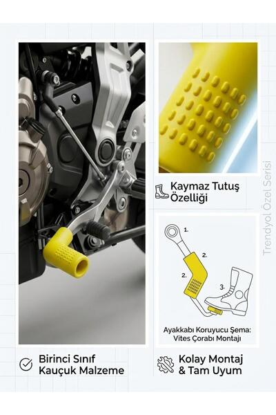 DNÇMOTOR SARI VİTES ÇORABI
