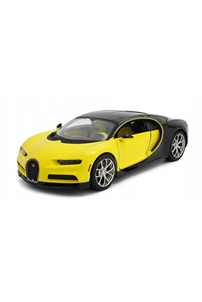 Maisto BUGATTI CHIRON LE PATRON 2016 YELLOW - NOCTURNE BLACK 1/24