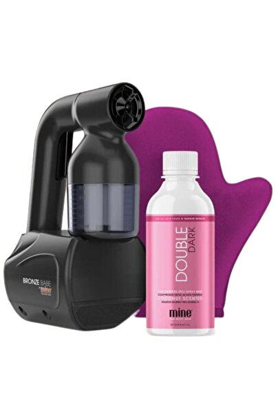 MINETAN Bronze Babe Kit de bronzare prin pulverizare pentru acasă, Negru