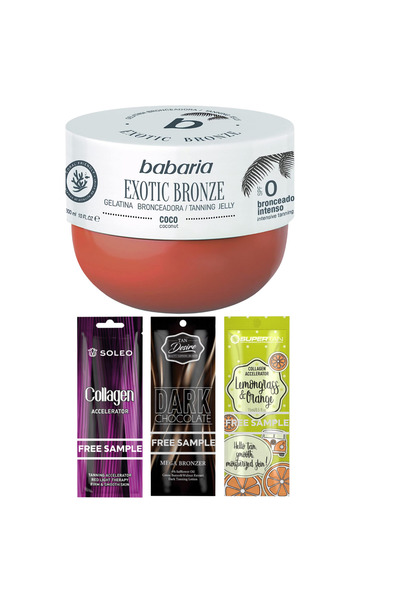 Babaria Sun & Protect SPF0 Cremă Bronzantă + Cadouri Gratuite