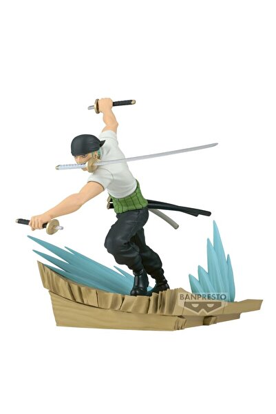 Banpresto One Piece Senkozekkei Roronoa Zoro φιγούρα 11 εκ.