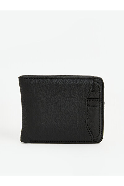 LC Waikiki Lcw Accessories Black Men's Wallet with Nevavm Difference