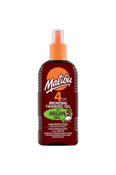 Malibu Ulei de bronzare cu ulei de argan SPF4 200ml