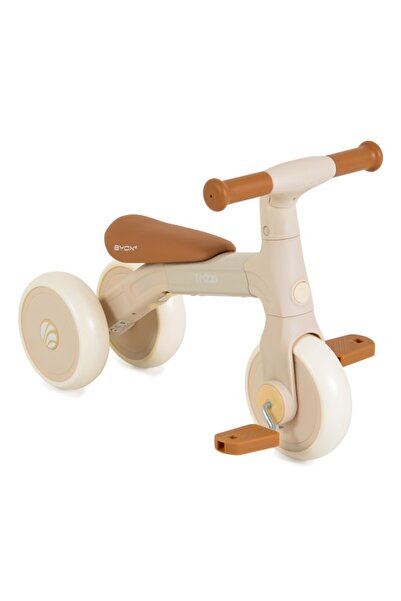 byox Trizzi Mini 3-in-1 Balance Bike Beige, 12 Months+, EVA, Tool-Free, 2.4 k...