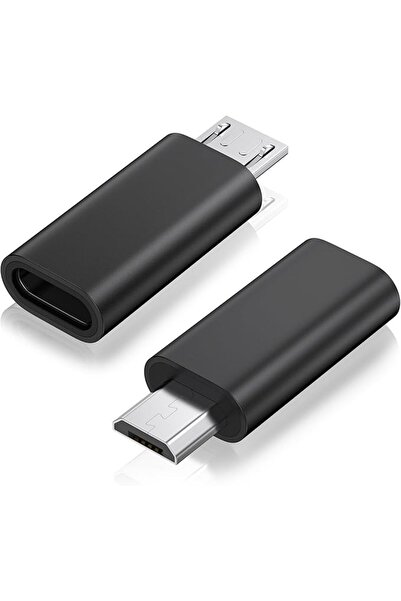 GENERAL محول مايكرو USB الى USB C، محول من النوع C انثى الى مايكرو B ذكر كيو ...