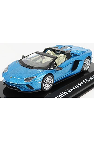 edicola Lamborghini Aventador S Roadster Синьо металик 1/43