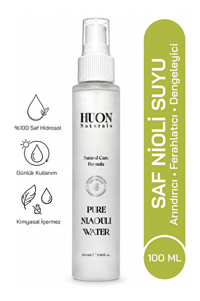 HUON Naturals %100 Doğal Nioli Suyu Kötü Koku Önleyici İntim Bakım Spreyi 100 ml