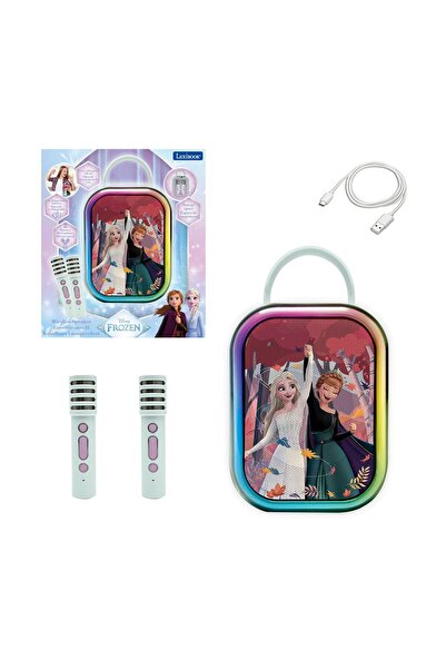 LEXIBOOK iParty – Ασύρματο Ηχείο Frozen με 2 Ασύρματα Μικρόφωνα (25.BTC030FZ)
