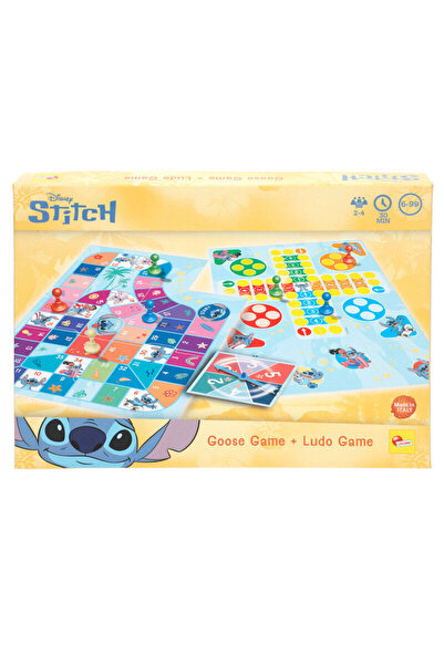 Lisciani Disney Stitch Parchis and goose game