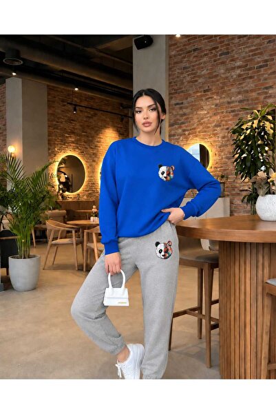 CLOTHES33 ΦΟΡΜΑ ΜΕ ΛΑΜΠΕΡΟ ΛΑΙΜΟΚΟΨΙΜΟ, ΣΕΤ 2 ΤΕΜΑΧΙΩΝ, ΧΕΙΜΕΡΙΝΟ, ΠΟΛΥΧΡΩΜΟ ...