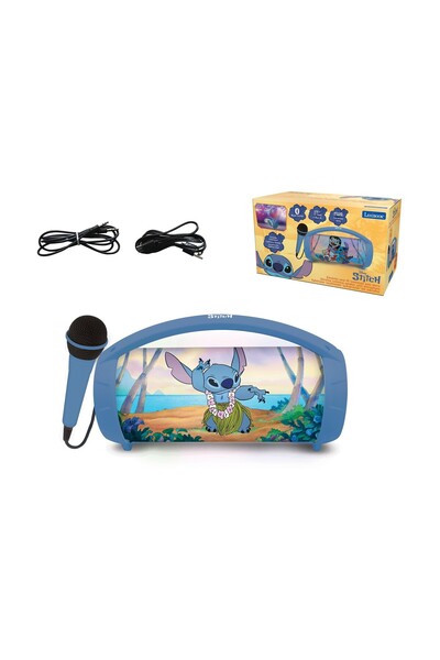 LEXIBOOK iParty – Boxă wireless Stitch cu microfon (25.BTP585DZ)