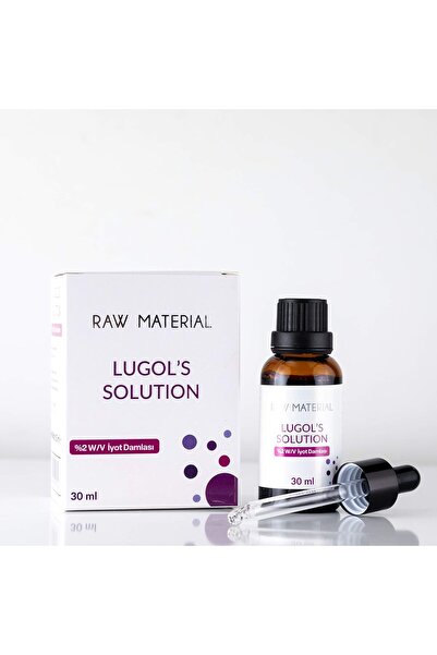 Raw Material Shifaah Lugol's Solution iyot%2 Damla 30 ml