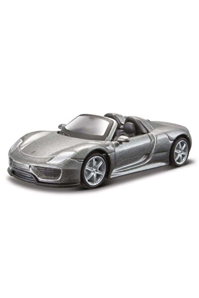 Burago PORSCHE 918 SPYDER 2010 MATTE GREY 1/64
