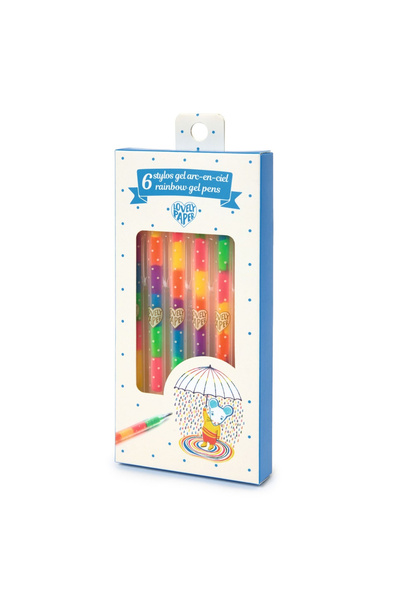 djeco Set of 6 gel pens,