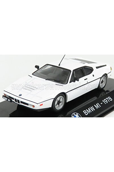 edicola BMW M1 1978 Alb de expoziție 1/43