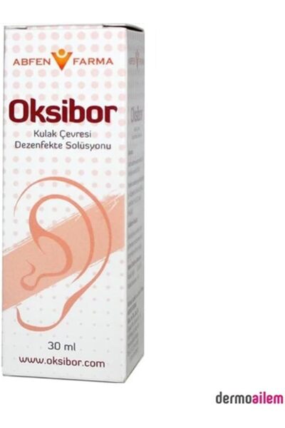 Abfen Farma Polar X Oksibor Kulak Damlası, 30ml
