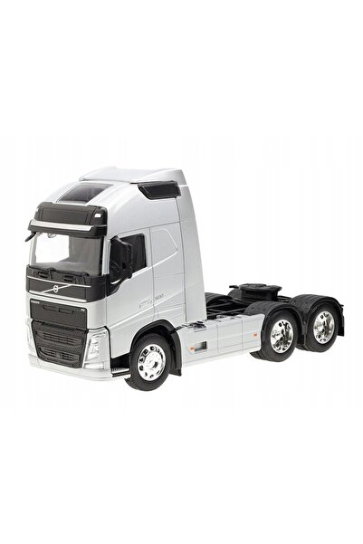 WELLY Model VOLVO FH tractor triciclu argintiu 1:32 mașină metalică