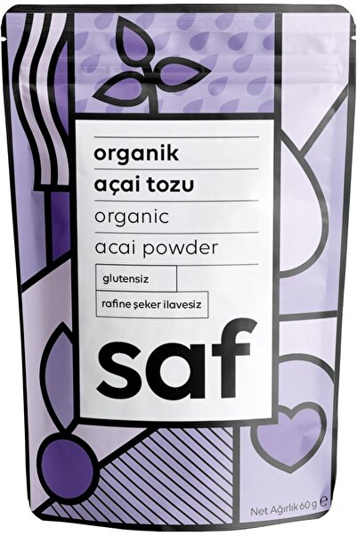 Saf Nutrition Saf Organik Acai Tozu 60 Gr