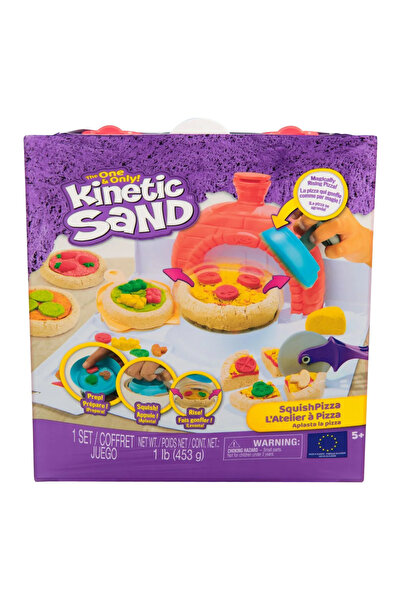 SPIN MASTERR Kinetic Sand Squish Pizza