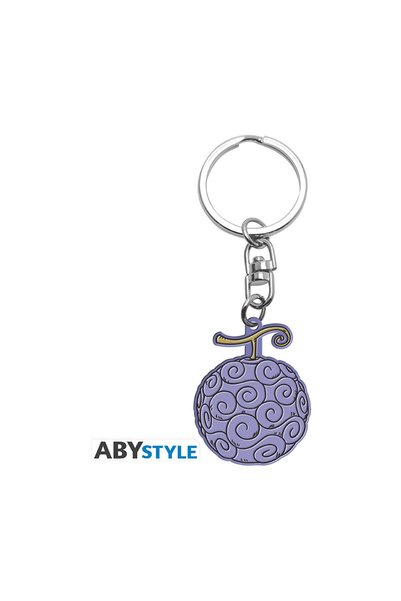 Abysse One Piece – Μπρελόκ PVC με Φρούτο του Διαβόλου Gum-Gum (ABYKEY650)