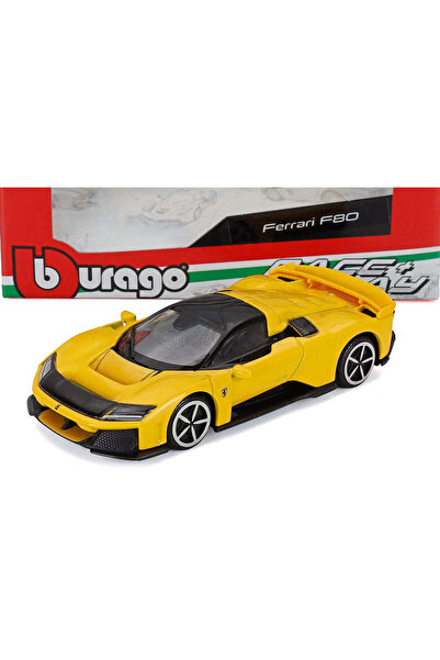 Burago Ferrari F80 2024 Yellow 1/43 Bburago