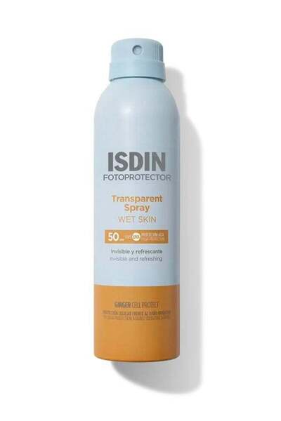 ISDIN Fotoprotector Wet Skin Transparent Spray Spf 50+ [250Ml] – Quick-Dry In...
