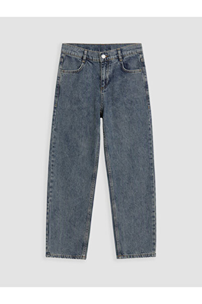 LC Waikiki Rmz Gi̇yi̇m Farkiyla Barrel Fit Boys' Jean Pants