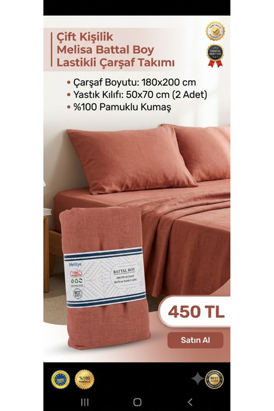 Ladtiklı çarşaf