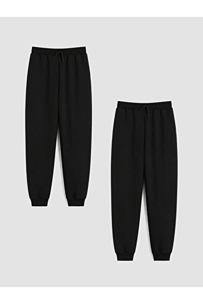 LC Waikiki Rmz Gi̇yi̇m Farki̇yla Girls' Jogger Sweatpants 2-Piece Set