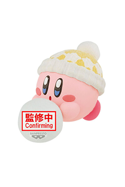Banpresto Κίρμπι Παιχνίδι στο Χιόνι Αφράτη Φιγούρα Κίρμπι 4εκ.