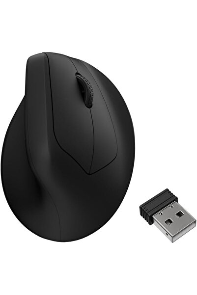 Keychron M5 Kablosuz Ergonomik Fare en iyi PixArt 3950 sensörüne sahip. 2.4 G...