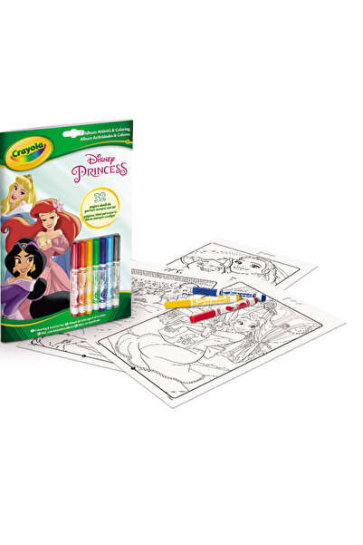 Crayola Disney Set 7 markers + Princess Activity Book