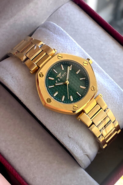 FERRO Women's wristwatch steel band waterproof 2 years warranty boxed