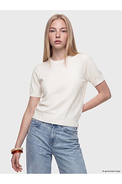 LC Waikiki Rmz Gi̇yi̇m Farkiyla Zero Roba Collar Women's Knitwear Sweater